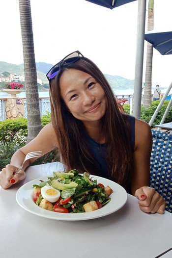 資深樂施超級毅行者陳文霞Samantha希望更多人關注環保，吃得健康。