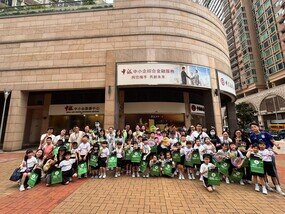 「樂施米義賣大行動2025」於5月期間在澳門多區設立義賣米檔，氣氛熱烈，市民踴躍支持。