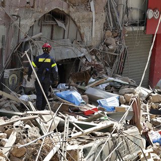 黎巴嫩贝鲁特大爆炸救援工作